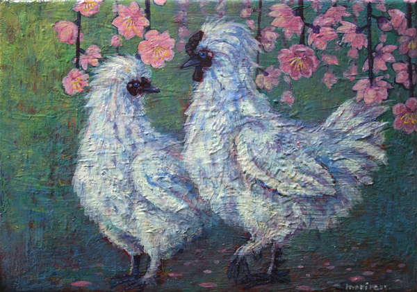 烏骨鶏」 by moriran｜Artmeter｜暮らしを彩るアートが、きっと見つかる