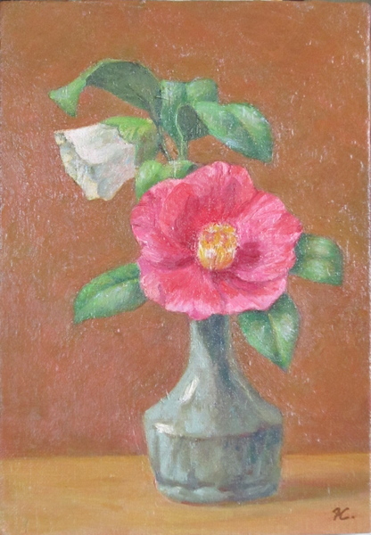 パンジーの花とレモン」 by Urara｜Artmeter｜暮らしを彩るアートが