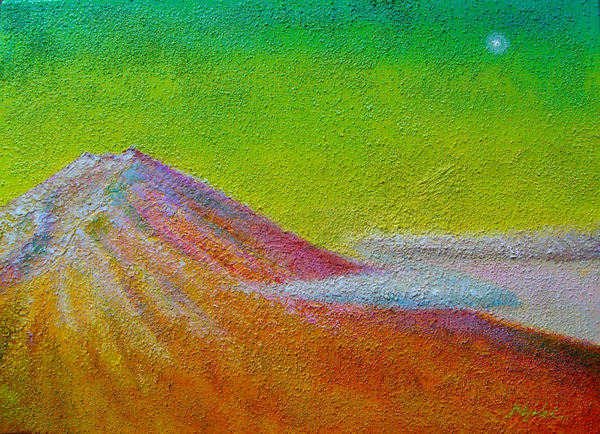 金色富士」 by Miyuki｜Artmeter｜暮らしを彩るアートが、きっと見つかる