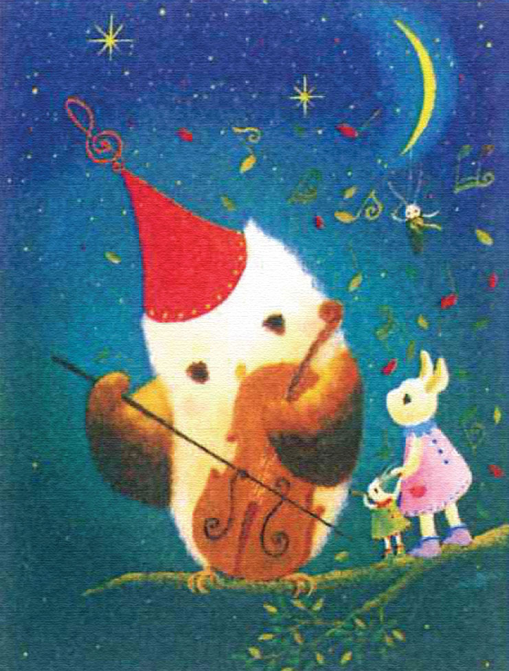 ノブサチ 絵画 (版画/キャンバスジクレー) ソナチネ 4719|アート