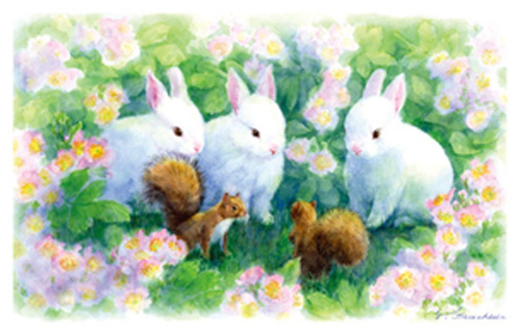 土田穣 絵画 (版画/ジクレー) はなし上手 5695|アート＆フレーム|絵と