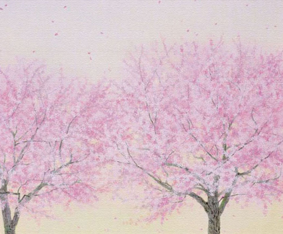 野地美樹子 絵画(版画/アーカイバル) さくらさく 5897|アート