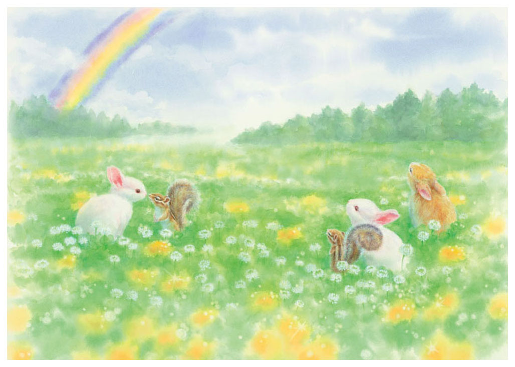 土田穣 絵画 (版画/ジクレー) 「雨あがりには」 7011|アート＆フレーム