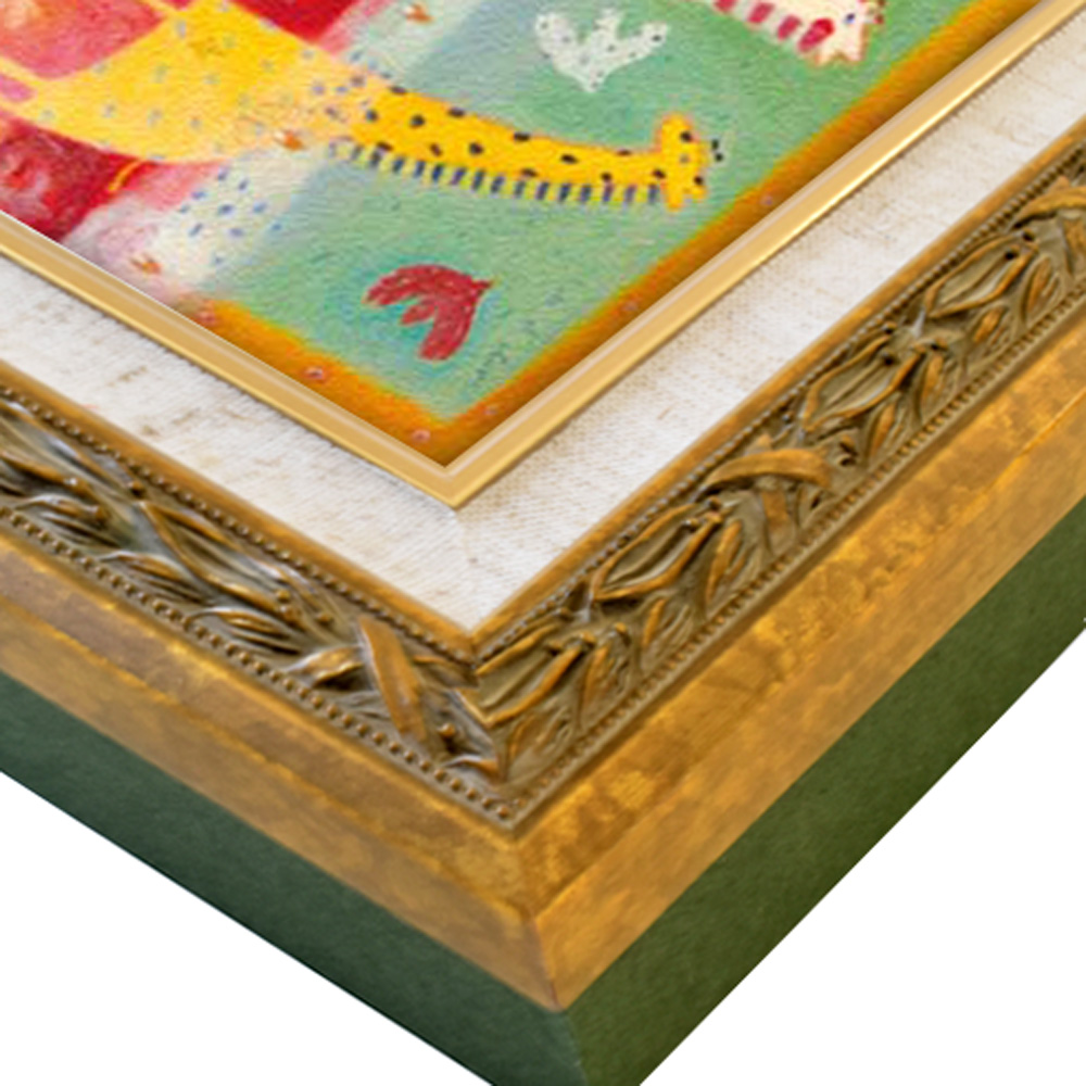 渡辺あきお 絵画(ダイヤモンド・スクリーニング) ぼくから貴女へ 3955