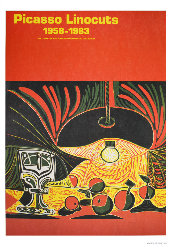 パブロ・ピカソ ポスター Still Life under the Lamp AP-10|アート