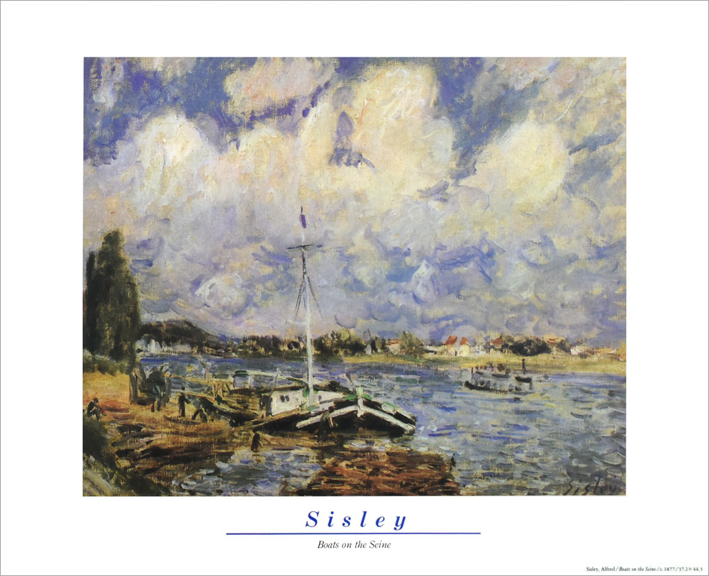 アルフレッド・シスレー ポスター OP-242|アート＆フレーム|絵と額縁の