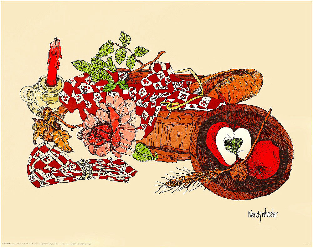 ウェンディー・ウィーラー リトグラフポスター 5|アート＆フレーム|絵