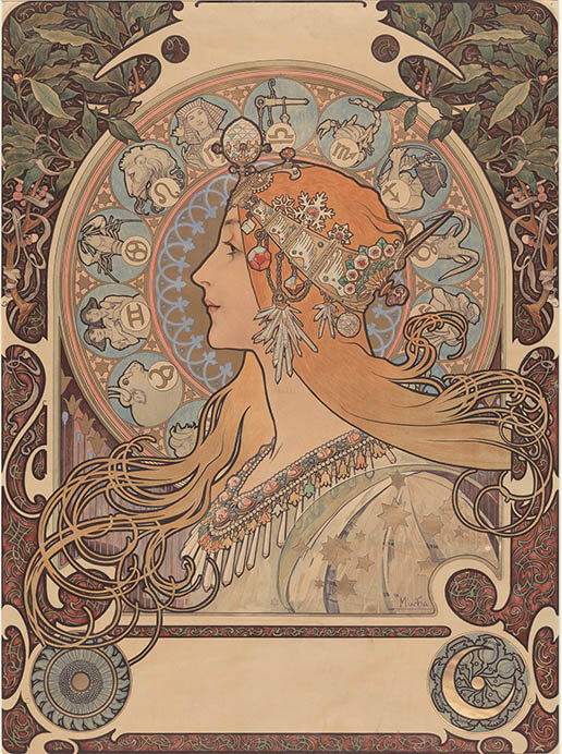 みんなのミュシャ ミュシャからマンガへ―線の魔術 | 京都文化博物館