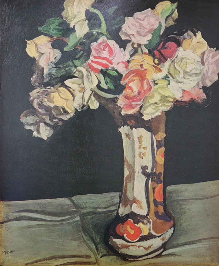 ばら | 安井曾太郎 買取・作品 | 洋画、絵画高額査定はアート買取協会