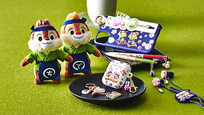 ディズニーストア】チップ＆デールの和菓子店“ちでや”シリーズが登場