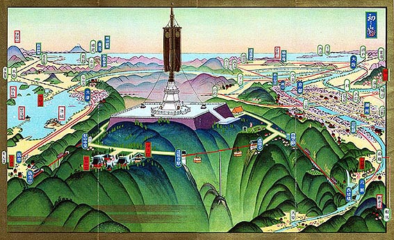 オールド観光案内図／京都府