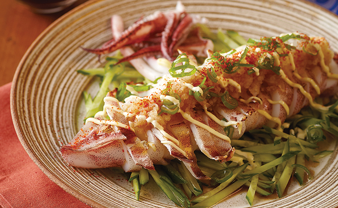 スペースパンで作る「イカのグリル焼き」レシピ｜アサヒ軽金属工業