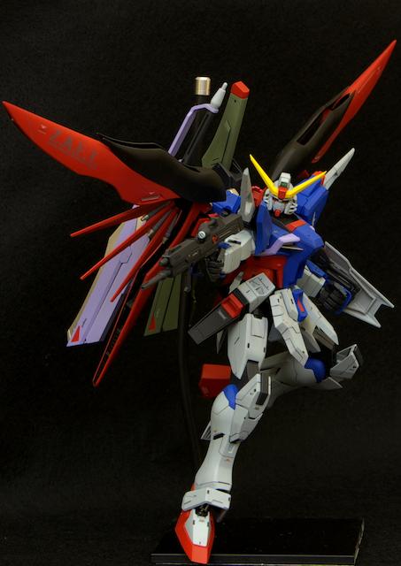 MGデスティニーガンダム制作記(製作依頼品)] 改修点、塗装レシピ