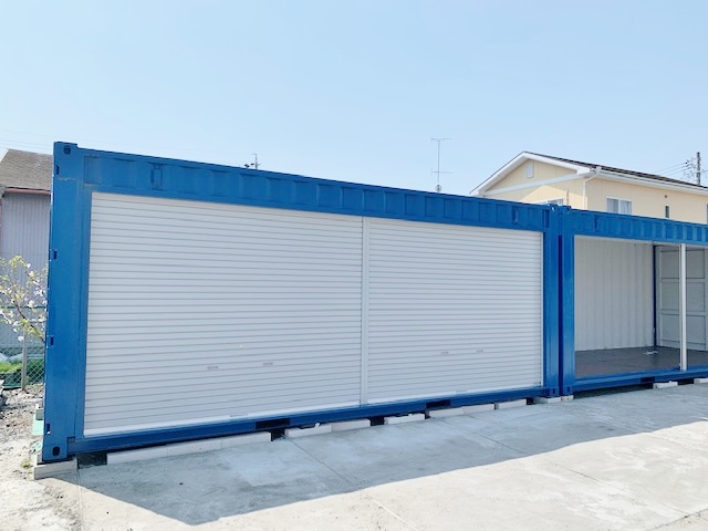 新品 20ft海上コンテナ 側面フルシャッター付き | ATS, Japan