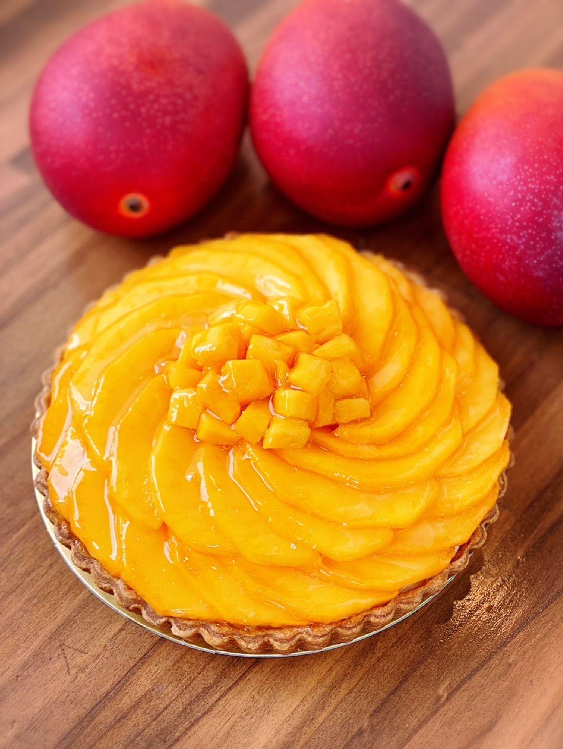 宮崎産完熟マンゴーのタルト【冷凍発送】 Atelier Gigi｜お客様を笑顔