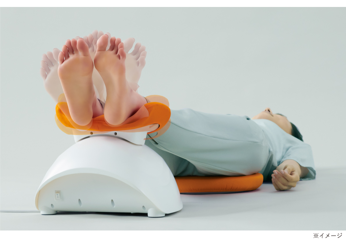 歩く力をサポート 足をゆらゆら健康新習慣 「ゆらゆら健康器」発売