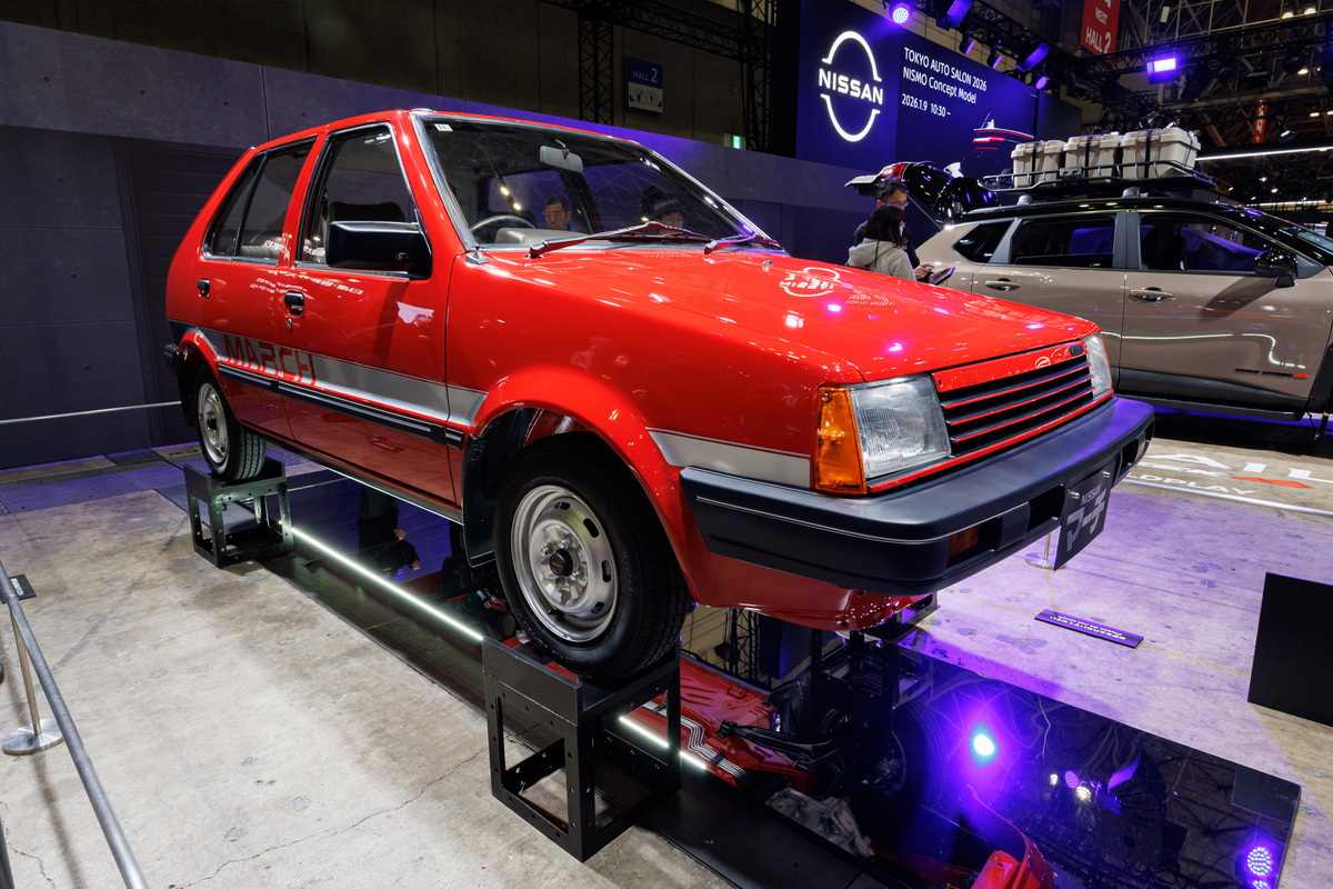 世界で1台『マッチのマーチ』が登場！レストア担当は現役の学生たち