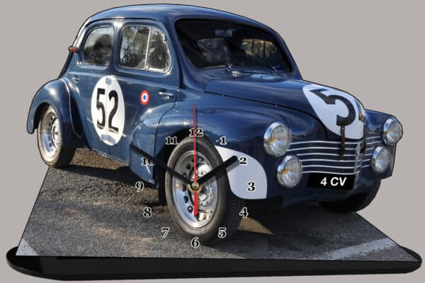 Renault Twingo RS Gordini en miniature auto horloge | AUTO HORLOGE