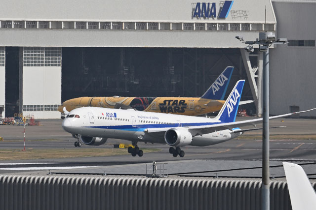 ANA、787-10国内線2号機が就航 初便は羽田－福岡