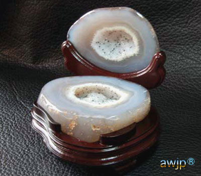 瑪瑙ジオード(トレジャーメノウ)・聚寶盆-聚宝盆(集宝盆) Q-19