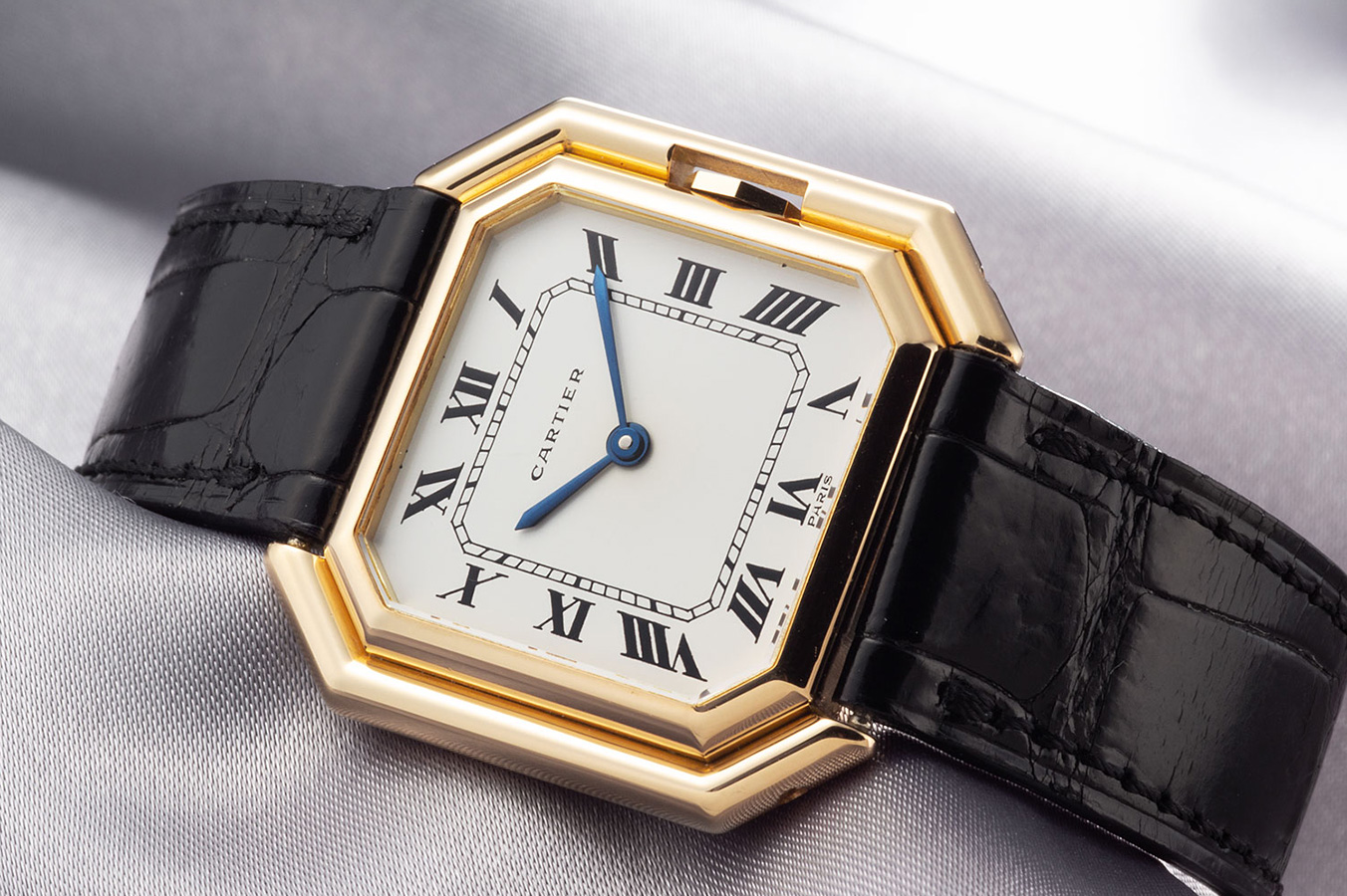 カルティエ サンチュール XL オートマチック イエローゴールド 1976年