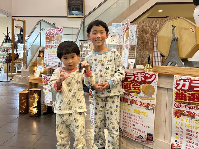 1月ガラポン抽選会も大好評でした。｜スタッフブログ一覧｜【公式