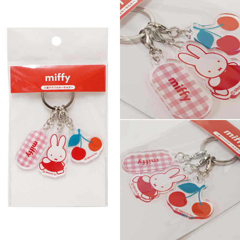 ディックブルーナオンラインショップ ブルーナ×ブルーナ / 3連アクリル