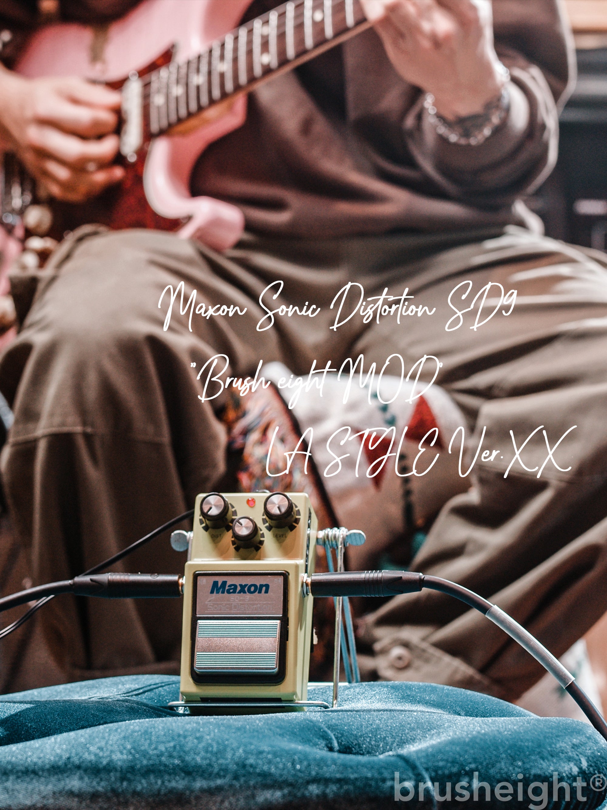 SOLD【10台予約受付中!!】Maxon Sonic Distortion SD9 “Brush eight