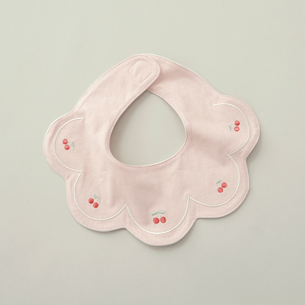 さくらんぼ刺繍スタイ 2025春夏 ｜子供服&ベビー服 ブランシェス 公式