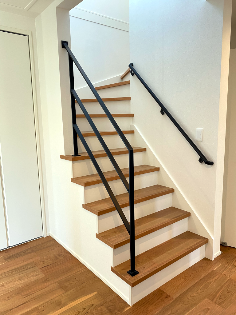 ja]フラットバーの階段手摺りシリーズ[:] | ロートアイアン手摺