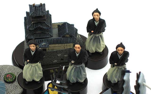 セブンイレブン：坂本龍馬 - その生涯の軌跡 - 海洋堂フィギュア