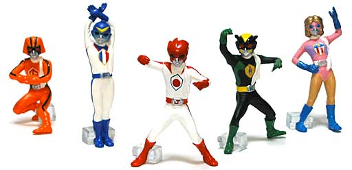 バンダイ：キャラエッグ 戦隊ヒーローシリーズ