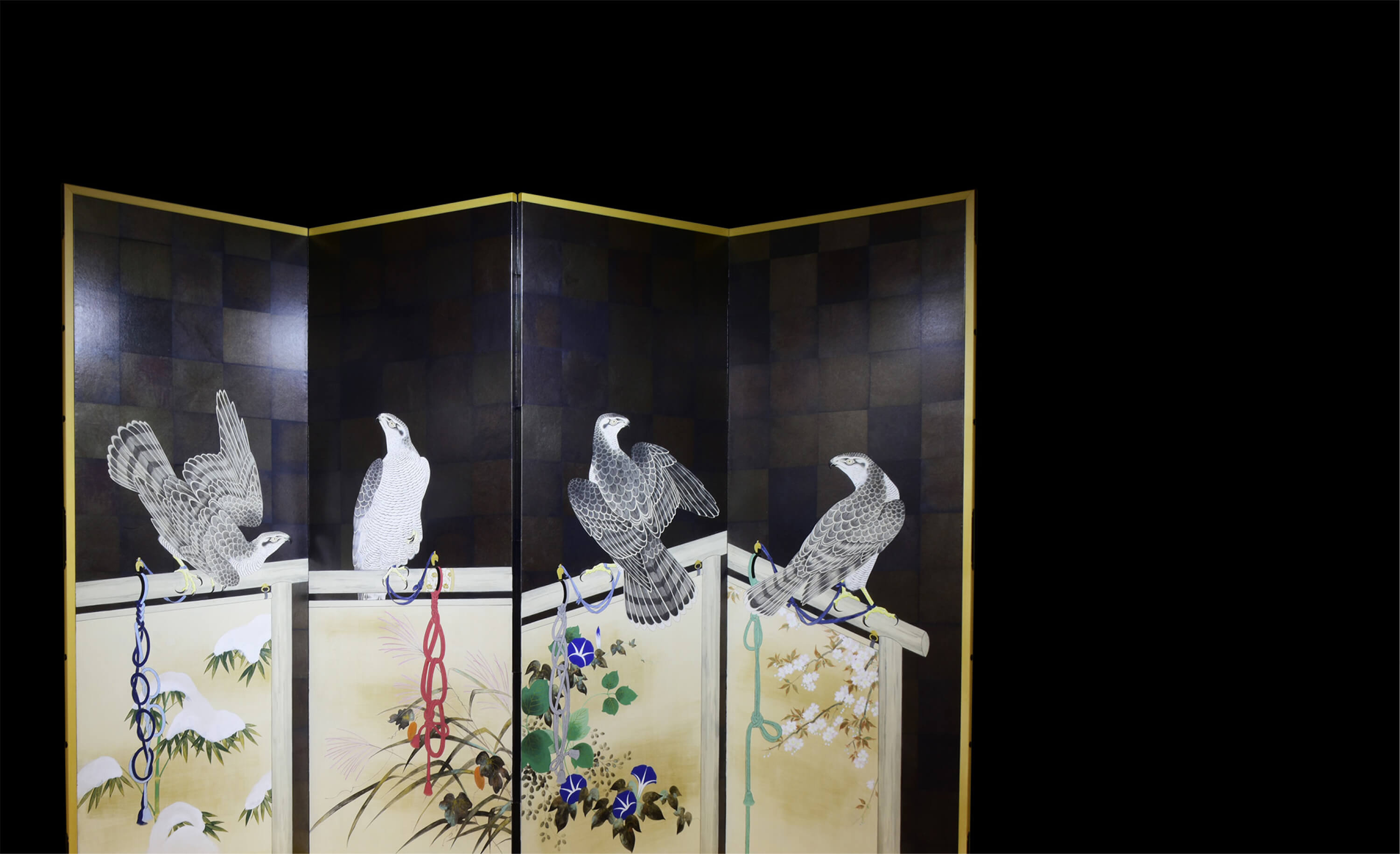 片岡屏風店 | 日本の伝統美を伝える、都内唯一の屏風専門店。