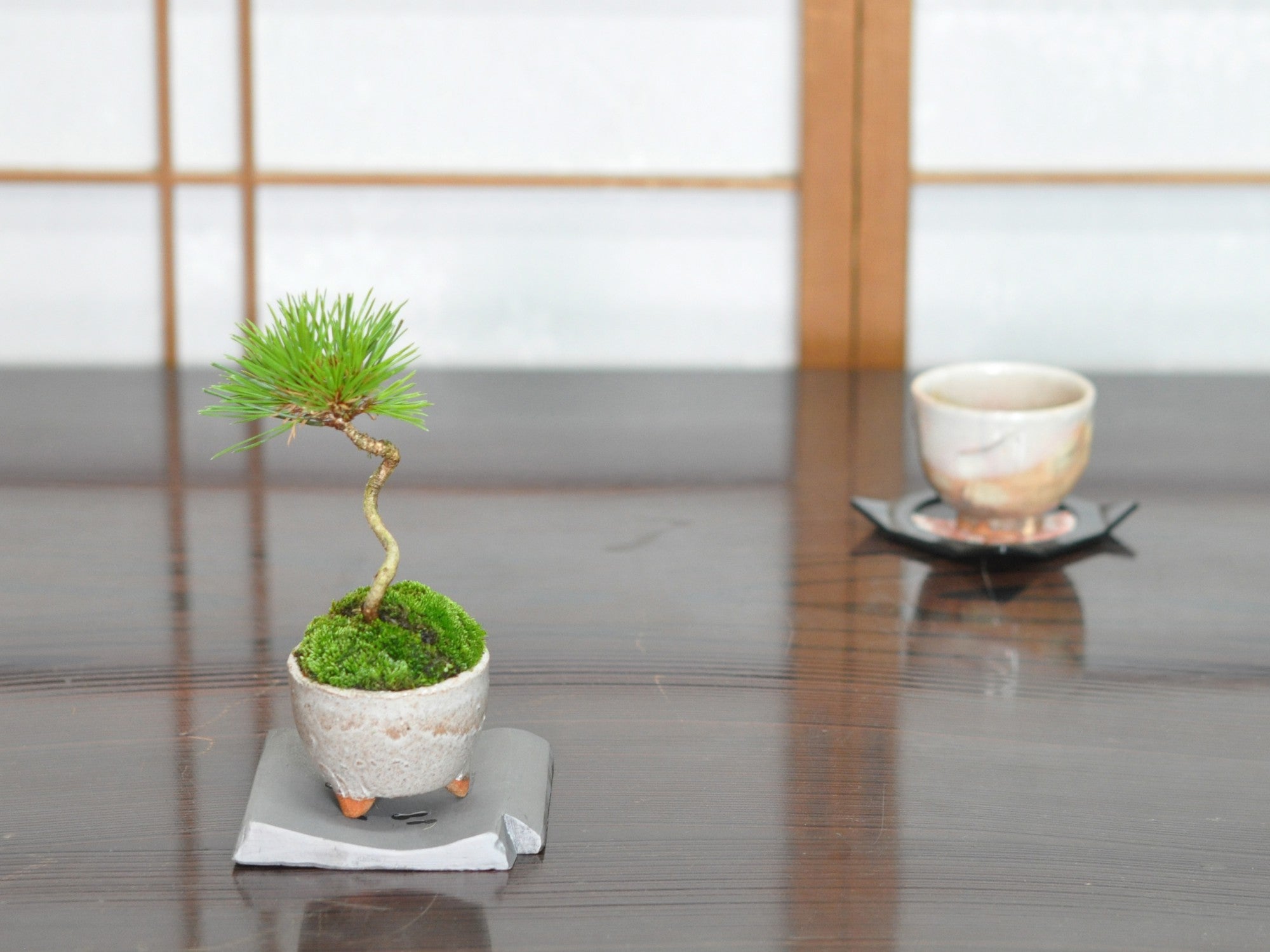 讃岐瓦 花台 いぶし瓦 小の販売｜盆栽妙 – 盆栽妙 本店