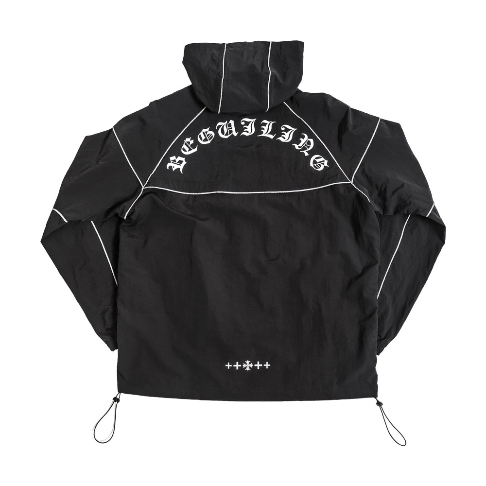 プラスB NYLONパーカーセットアップ M ブラック｜BODYMAKER