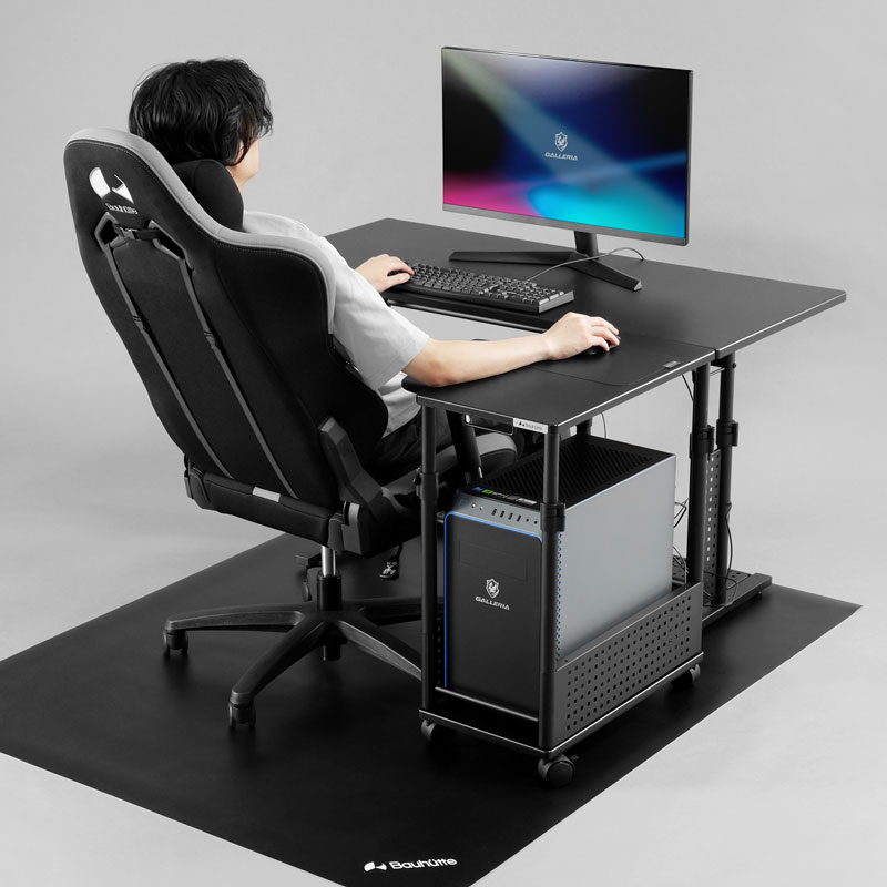 昇降式L字デスク コンパクト BHD-550H | Bauhütte®