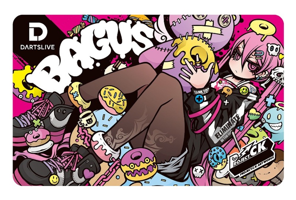 バグース | 2/2（月）から『BAGUS × Project.C.K』ダーツライブコラボ