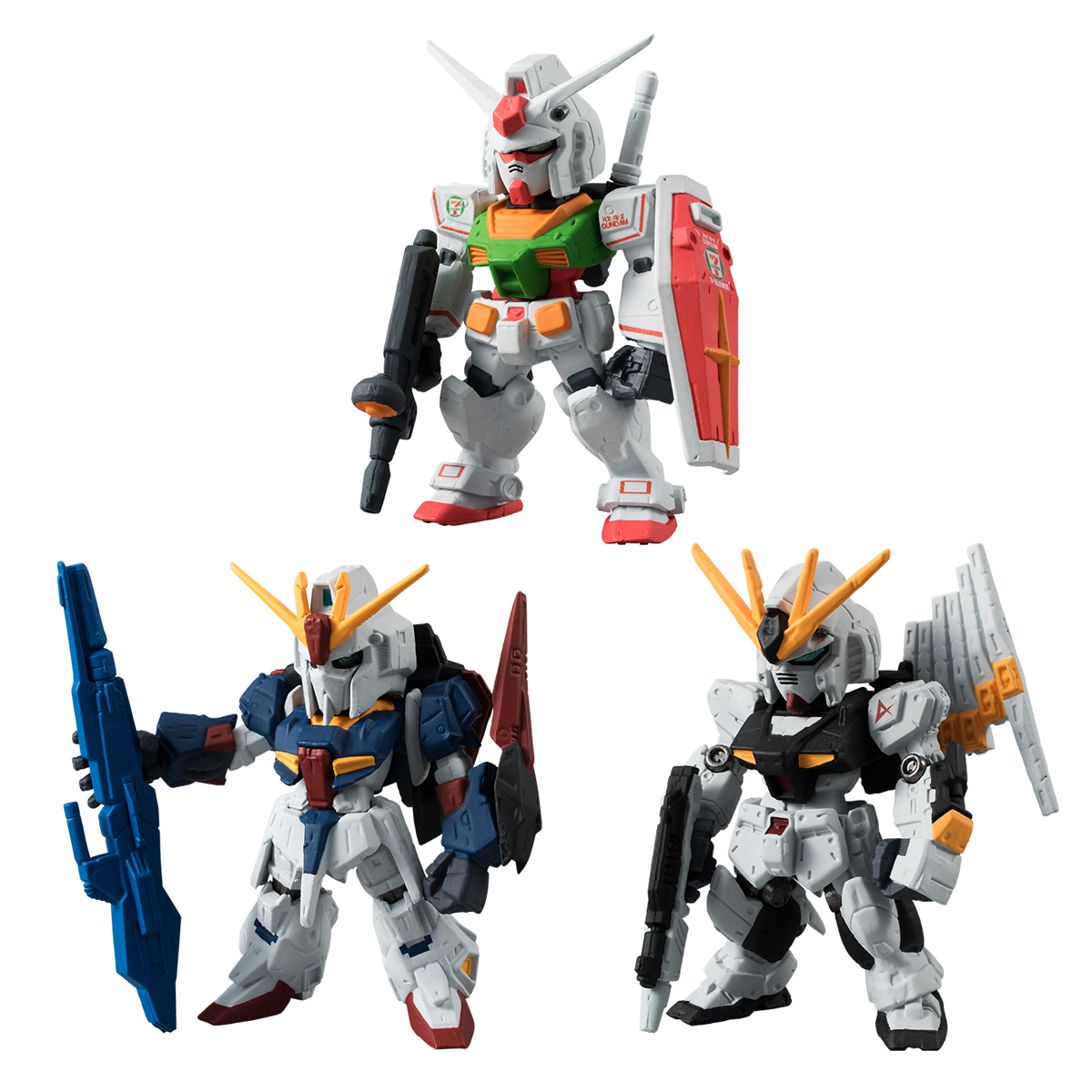 ガンダム食玩ポータル FW GUNDAM CONVERGE セブン-イレブン限定カラー