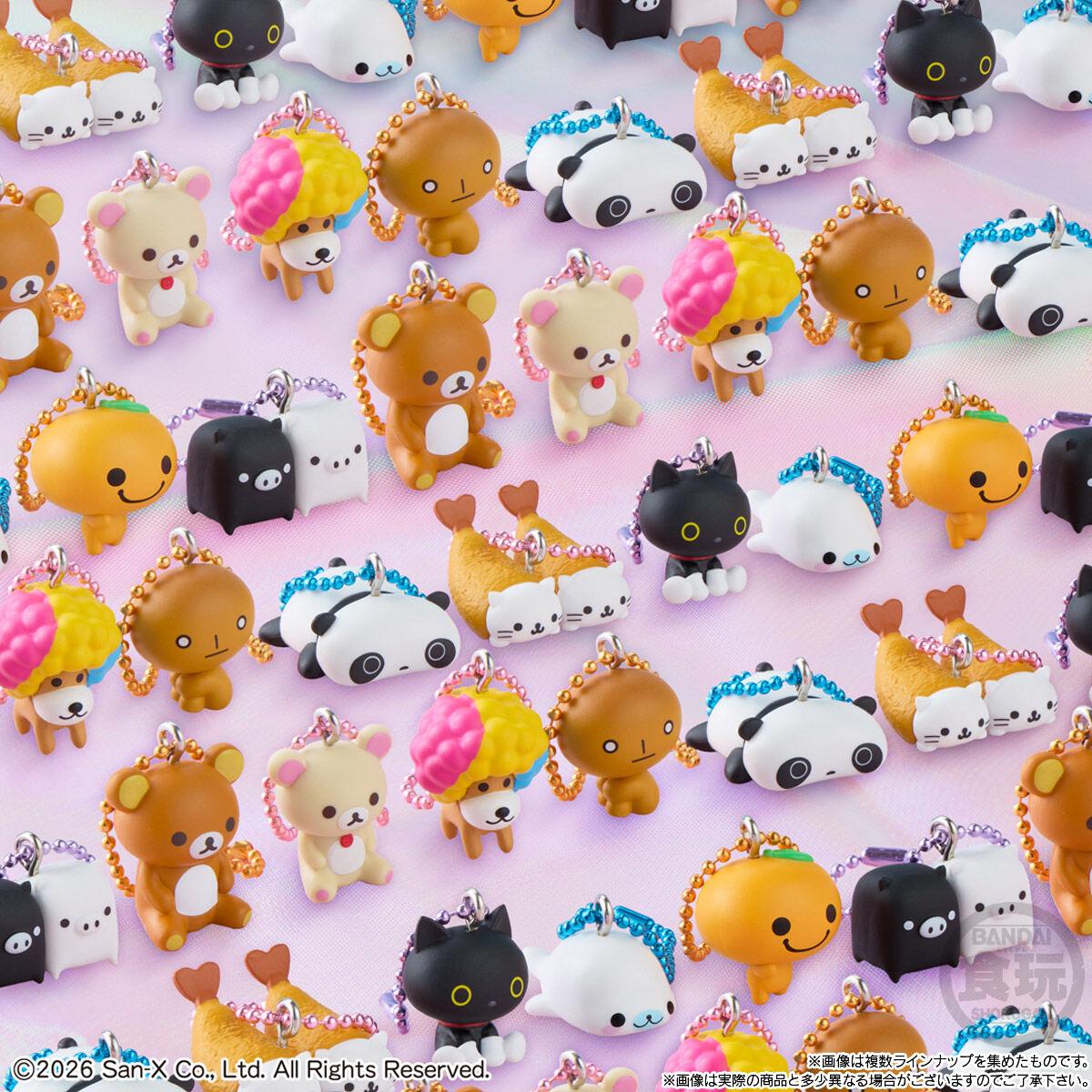 サンエックスユニバース チャームつきグミ｜発売日：2026年1月5日