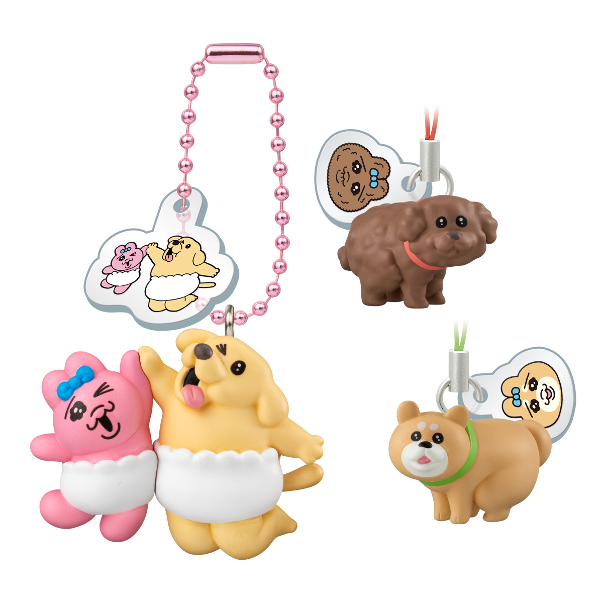 おぱんちゅうさぎとわんころマスコット ビスケットつき｜発売日：2026