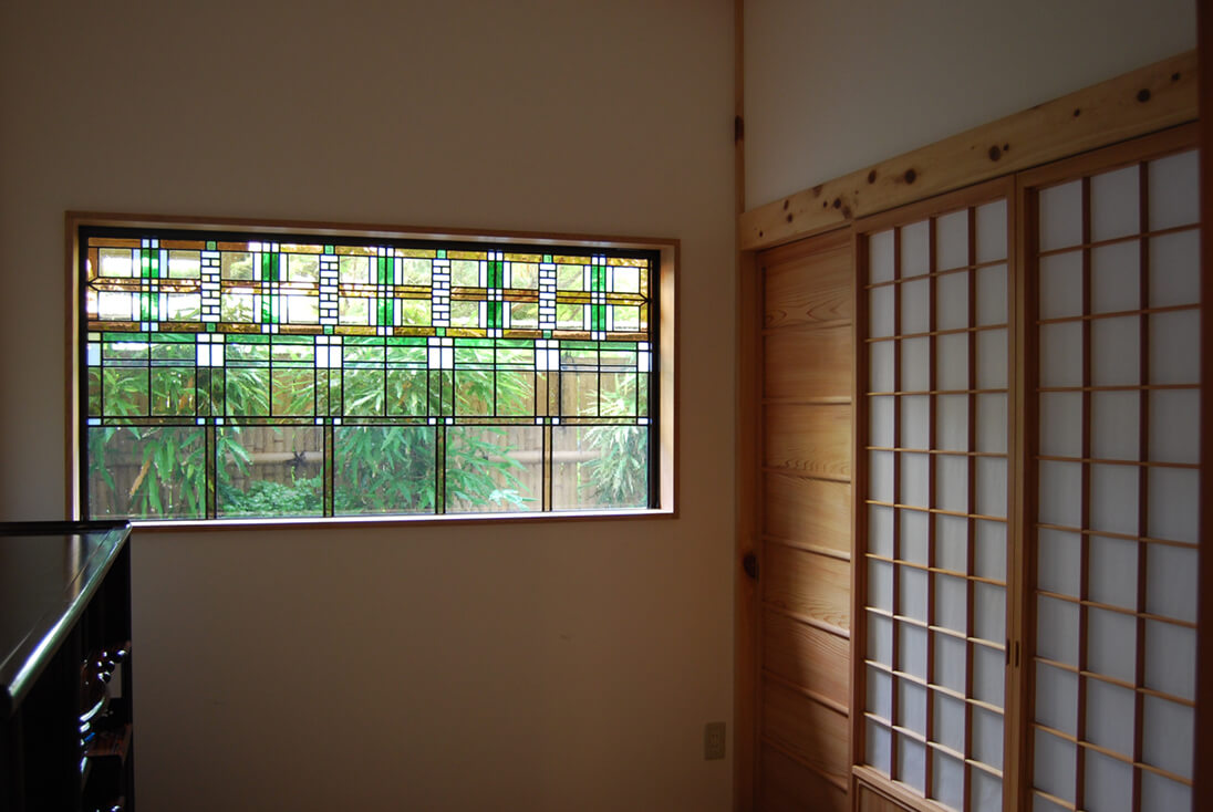 ライトスタイル(フランク・ロイド・ライト)-001 | ステンドグラスバロック