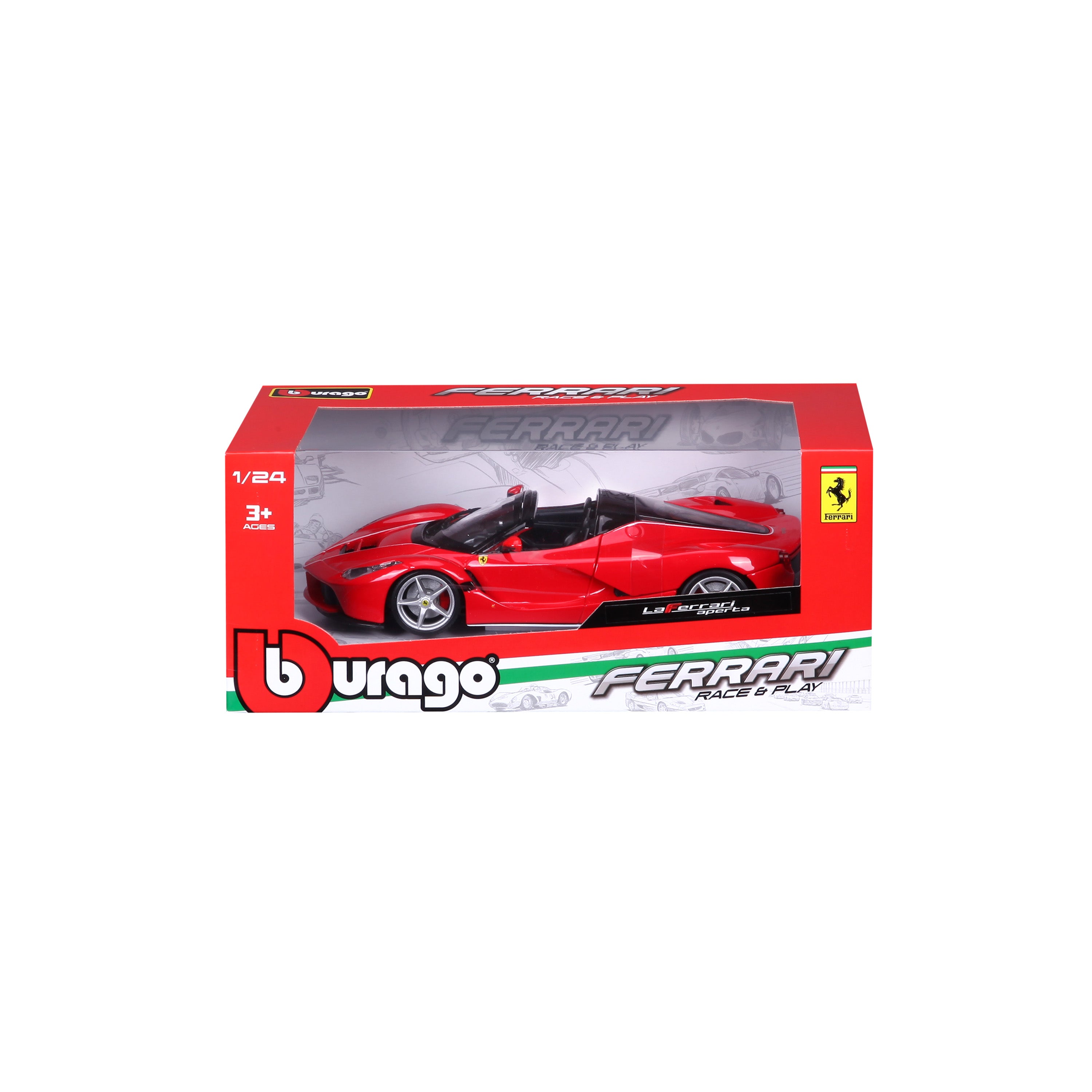 LaFerrari Aperta R&P 1:24 Red | Burago – Burago