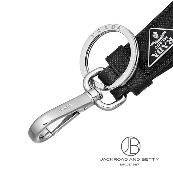 サフィアーノレザー キーリング[2PP68T_053_F0002] Saffiano Leather