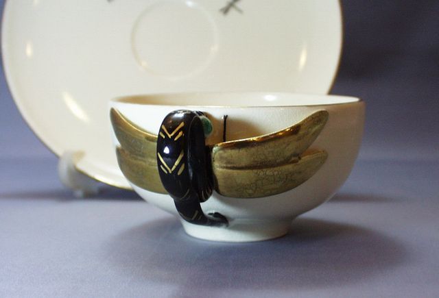 十五代沈壽官 作 白薩摩蜻蛉ティーカップ 商品詳細｜ギャラリー
