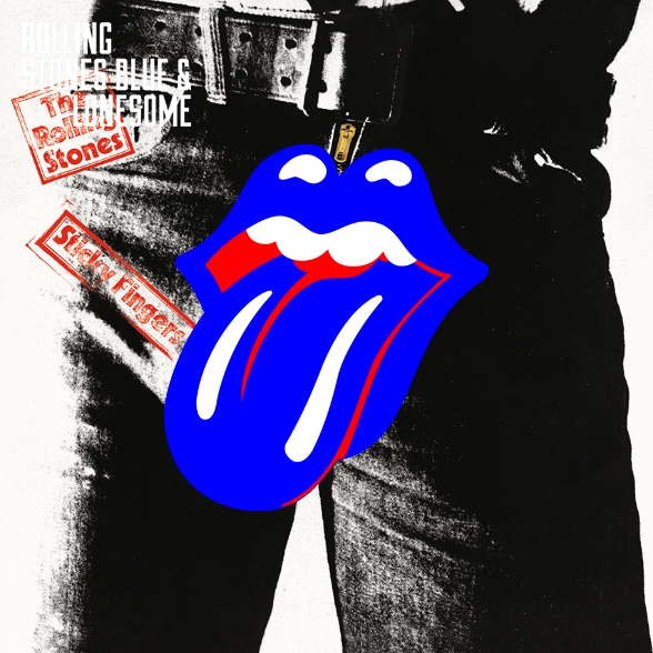 ザ・ローリング・ストーンズ“あのベロ”をあなたの写真に！『ブルー