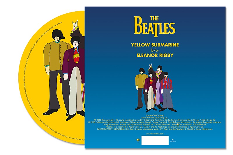 ザ・ビートルズ、映画『イエロー・サブマリン』公開50周年を記念して