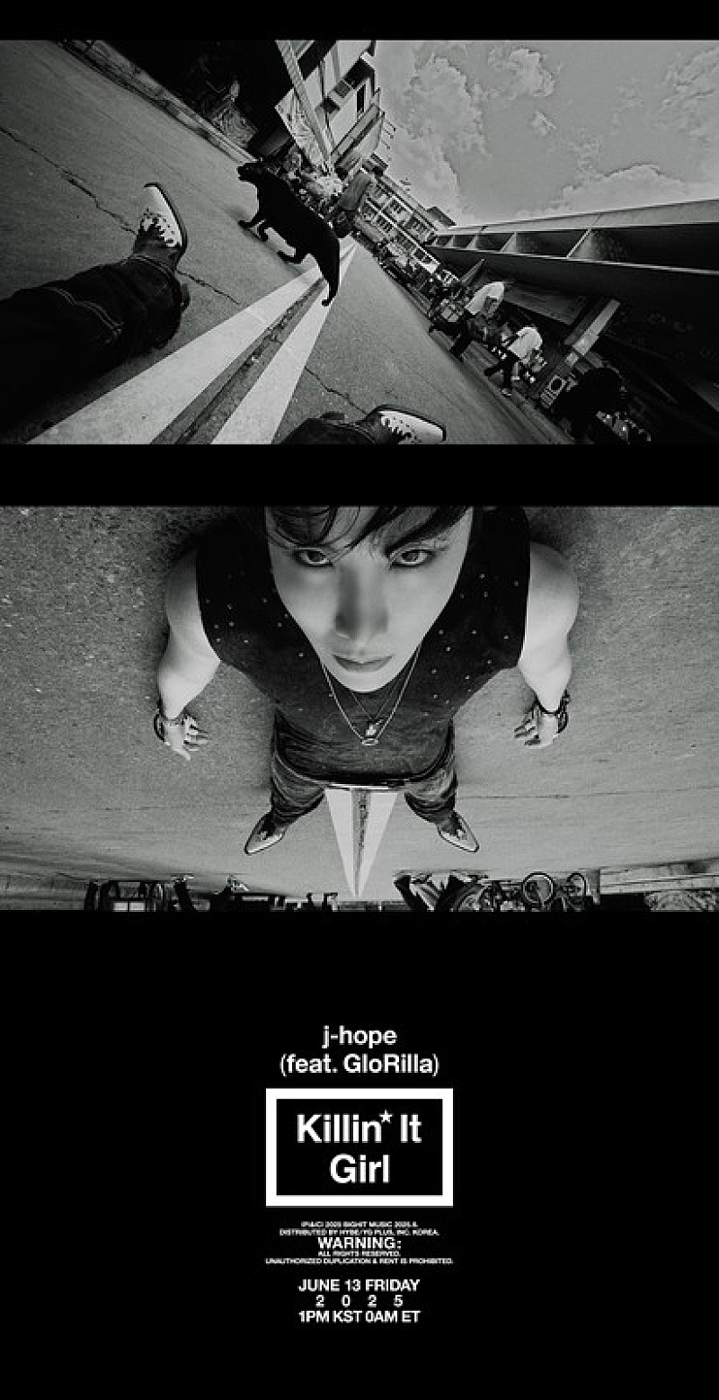 J-HOPE（BTS）、スタイリッシュな「Killin' It Girl (feat. GloRilla