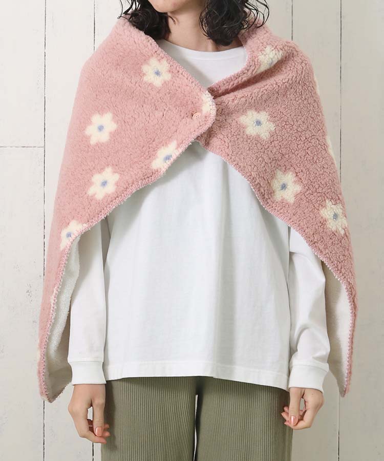 フラワーブランケット ブランケット ひざ掛け おうち時間 お花