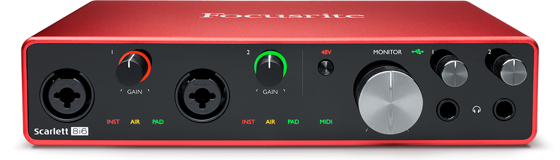 Scarlett 8i6 USB Audio Interface | Gotham Sound