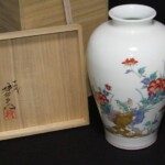 十四代 酒井田柿右衛門の花瓶、飾皿、皆具などの茶道具や掛軸【東京都